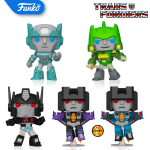 Funko POP! Retro Toys: Transformers - Bundle x 4 Funko Pops (Excluding Chase)