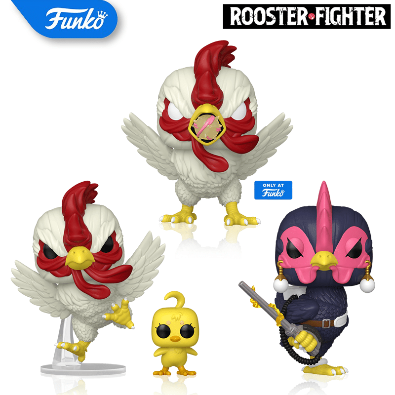 G4cFTM2WgAAYTcS Funko POP! Rooster Fighter - Bundle x 2 Funko Pops (Excluding Exclusive) - Image 1