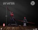 Star Wars Epic Series Statue 1/3 Darth Maul Platinum Exclusive 86 cm - Image 4