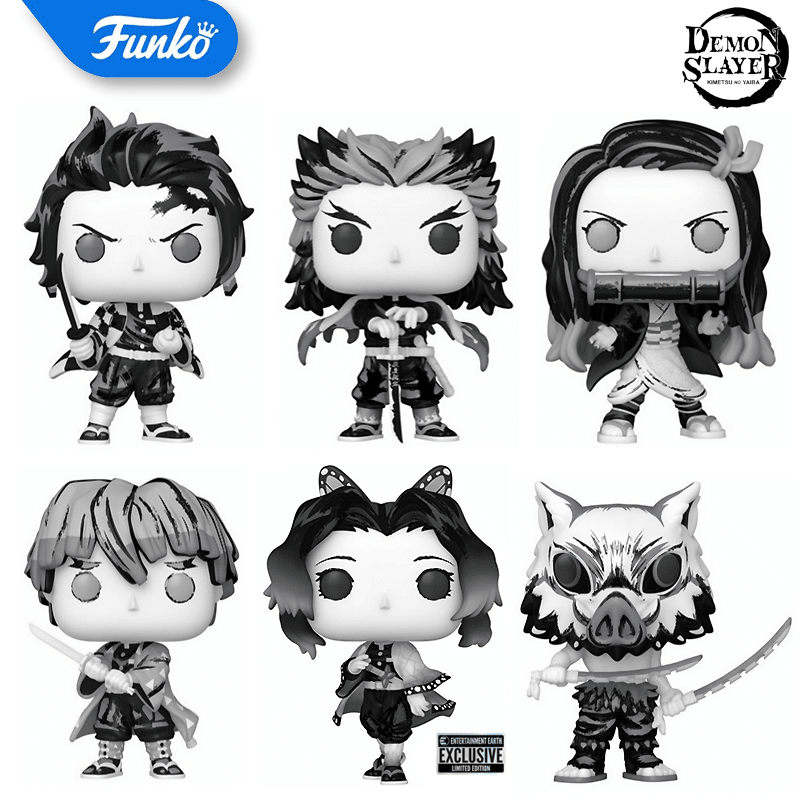 G8YiOMWXUAMmx0v Funko Pop! Animation: Demon Slayer (Sumi-Ink) - Bundle x 5 Funko Pops (Excluding Exclusive) - Image 1