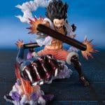 One Piece Figuarts ZERO Extra Battle PVC Statue Monkey D. Luffy Gear 4 Snake Man King Cobra 21 cm