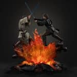 Star Wars Art Scale Statue 1/10 Anakin vs. Obi Wan 34 cm - Image 2