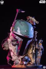 Star Wars The Empire Strikes Back Fine Art Bust Boba Fett Deluxe Edition 50 cm - Image 3