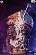 Star Wars The Empire Strikes Back Fine Art Bust Boba Fett Deluxe Edition 50 cm - Image 6