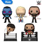 Funko Pop! WWE: World Wrestling Entertainment - Bundle x 4 Funko Pops (Excluding Exclusive)