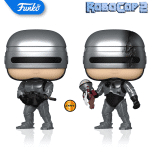 Funko Pop! Movies: Robocop 2 - Robocop Metallic #1989 (No Chase)