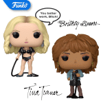 Funko Pop! Rocks: Britney Spears (Work B!tch) & Tina Turner (What's Love Got to Do With It) Bundle