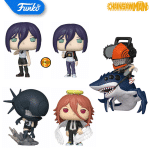 Funko Pop! Animation: Chainsaw Man The Movie - Bundle x 4 Funko Pops (Excluding Chase)