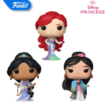 Funko Pop! Disney: Disney Princess (Grand Entrance) - Bundle x 3 Funko Pops