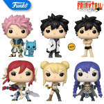 Funko Pop! Animation: Fairy Tail: 100 Years Quest - Bundle x 5 Funko Pops (No Chase)