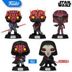 Funko Pop! Star Wars (Darth Maul Shadow Lord)  - Bundle x 3 Funko Pops (Not Including Exclusives)