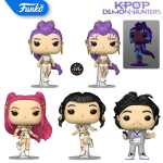 Funko Pop! Animation: K-Pop Demon Hunters - Bundle x 4 Funko Pops (No Chase)