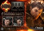 DOOM: The Dark Ages Ultimate Premium Masterline Series Statue 1/4 DOOM Slayer DX Bonus Version 77 cm - Image 3