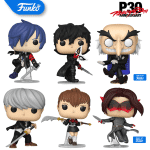 Funko Pop! Games: Persona 30th Anniv. - Bundle x 4 Funko Pops (No Exclusives)