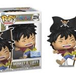 Funko POP! One Piece - Monkey D. Luffy (with Flag) #2214 (Exclusive)