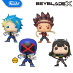 Funko POP! BeybladeX  - Bundle x 3 Funko Pops (No Chase)