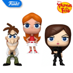 Funko POP! Disney: Phineas & Ferb - Bundle x 3 Funko Pops
