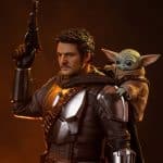 The Mandalorian & Grogu Art Scale Statue 1/10 The Mandalorian and Grogu 25 cm - Image 3