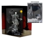 It Welcome to Derry Movie Maniacs Figure Pennywise (Black & White) 16 cm