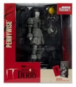 It Welcome to Derry Movie Maniacs Figure Pennywise (Black & White) 16 cm - Image 2