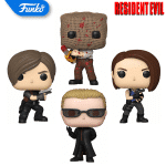 Funko Pop! Games: Resident Evil - Bundle x 4 Funko Pops