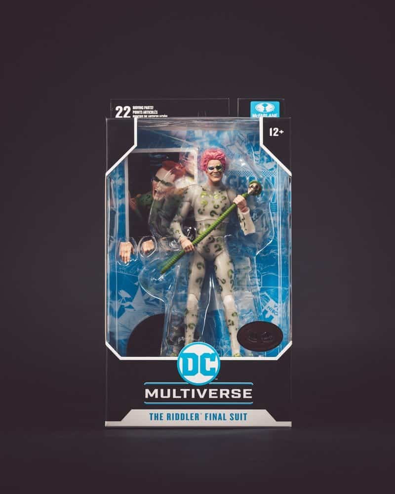 x_mcf17642 Batman Forever DC Multiverse Action Figure Riddler (Final Suit) (Red Platinum Edition) 18 cm - Image 1
