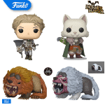 Funko Pop! Games: Monster Hunter - Bundle x 3 Funko Pops (No Exclusives)
