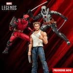 Deadpool & Wolverine Marvel Legends Action Figure (Concept Art) 15 cm - Bundle x 3 Figures