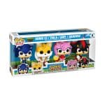 Funko Pop! 4-Pack Games: Sonic The Hedgehog - Sonic with Ring, Tails, Amy, Shadow (Special Edition