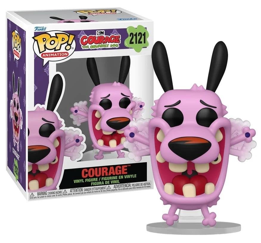 426610-0-0000-figoura-funko-pop-courage-the-cowardly-dog-courage-2121 Funko Pop! Animation: Courage the Cowardly Dog - Courage #2121 - Image 1
