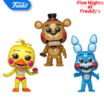 Funko Pop! Games: Five Nights at Freddy's - Bundle x 3 Funko Pops