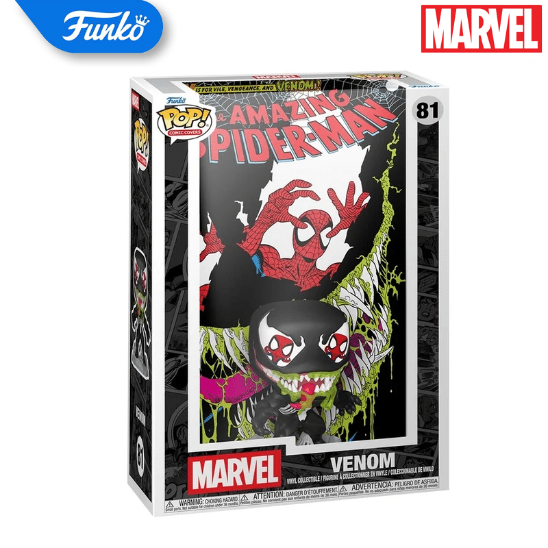 HROIj_SbwAAyW9g Funko POP! Comic Covers: Marvel Venom - Amazing Spider-Man #346 - Image 1