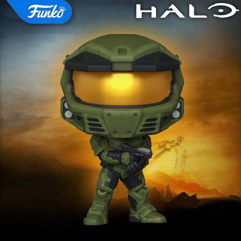 HRyXi7jbcAAPgWr Funko Pop! Halo: Halo - Master Chief with M6D Magnum #27 - Image 1