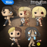 Funko Pop! Animation: Attack on Titan - Bundle x 4 Funko Pops (No exclusive)