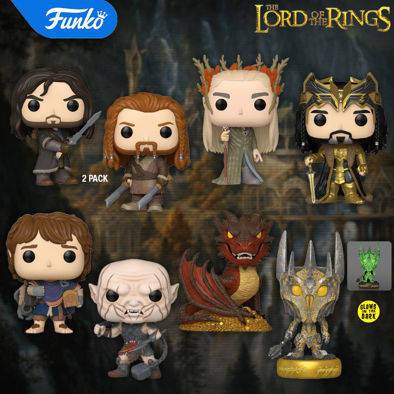 HRyXkCXbsAA_dnv Funko Pop! Movies: The Hobbit - Bundle x 7 Funko Pops - Image 1