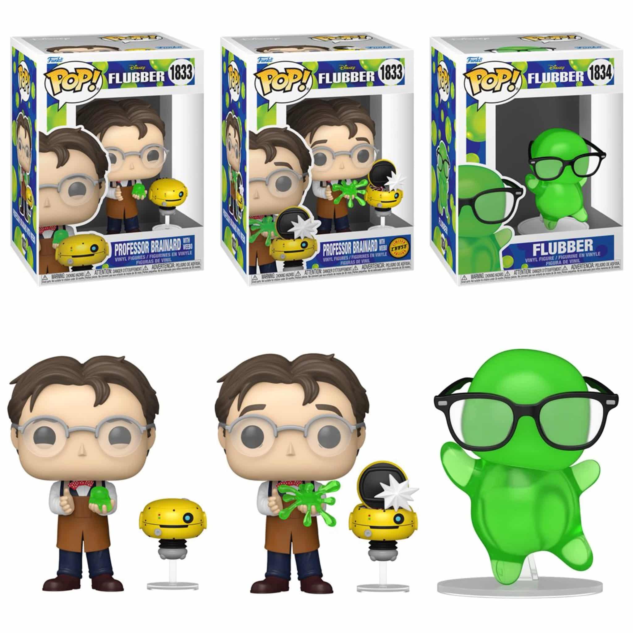 HSRQ0c_XIAAZVvd Funko Pop! Disney: Flubber - Bundle x 2 Funko Pops (No Chase) - Image 1